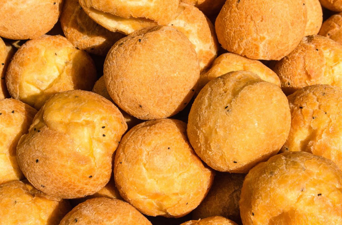 Chleb z juki, typowy dla ekwadorskiego wybrzeża