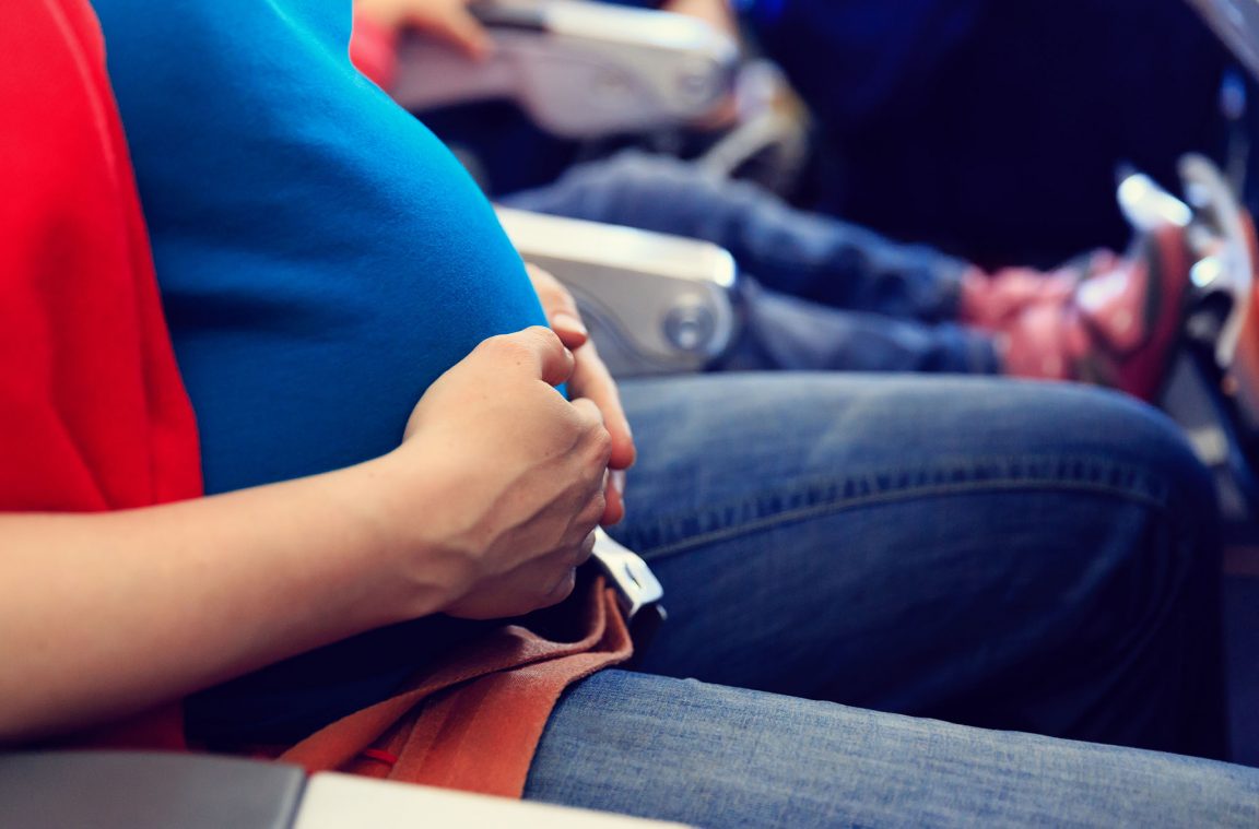Dangers of flying while pregnant