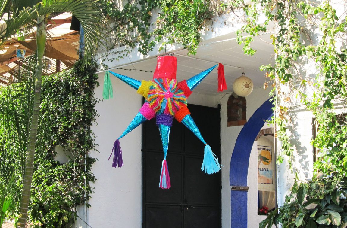 Piñata mexicana tradicional