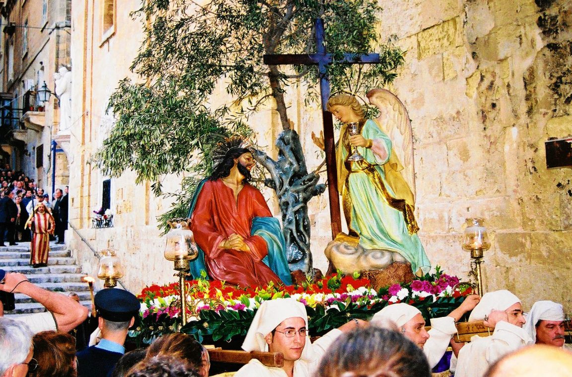Procesión de Semana Santa en Malta