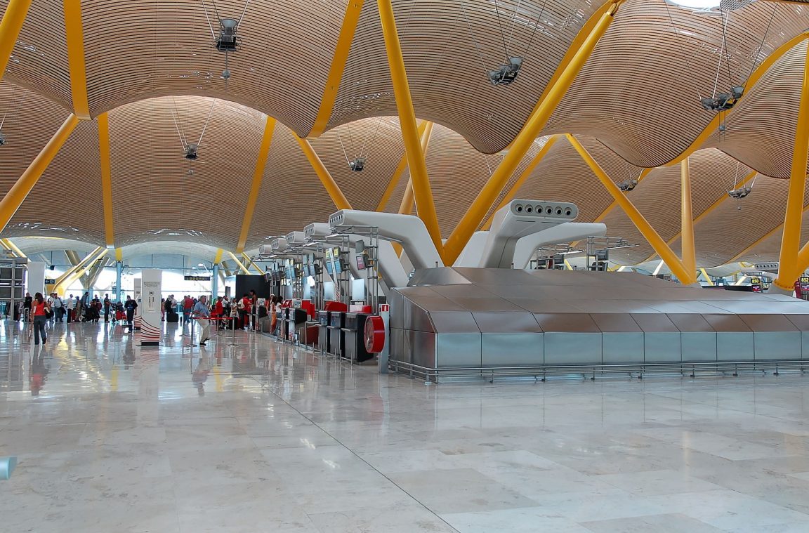 Terminal 4 des Flughafens Madrid-Barajas