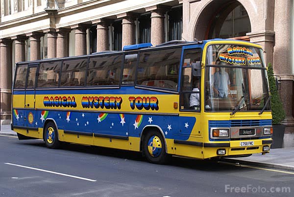 The Magical Mystery Tour Bus