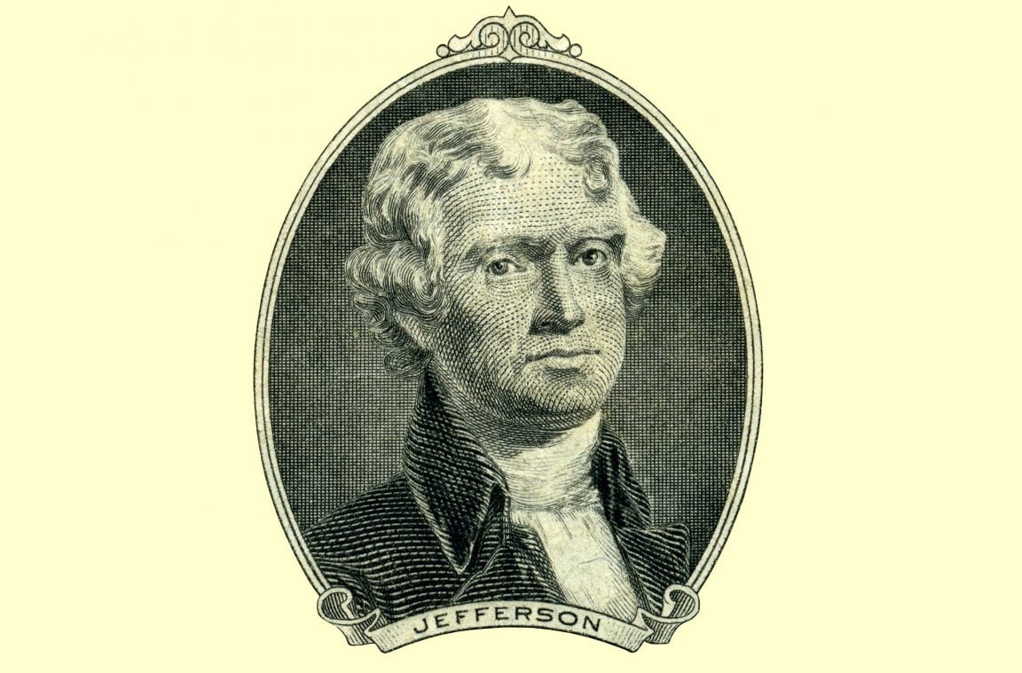 Thomas Jefferson üçüncü ABD başkanı