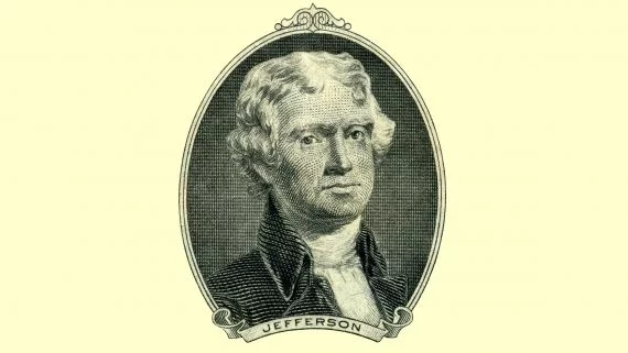 Thomas Jefferson tercer presidente de EE.UU.