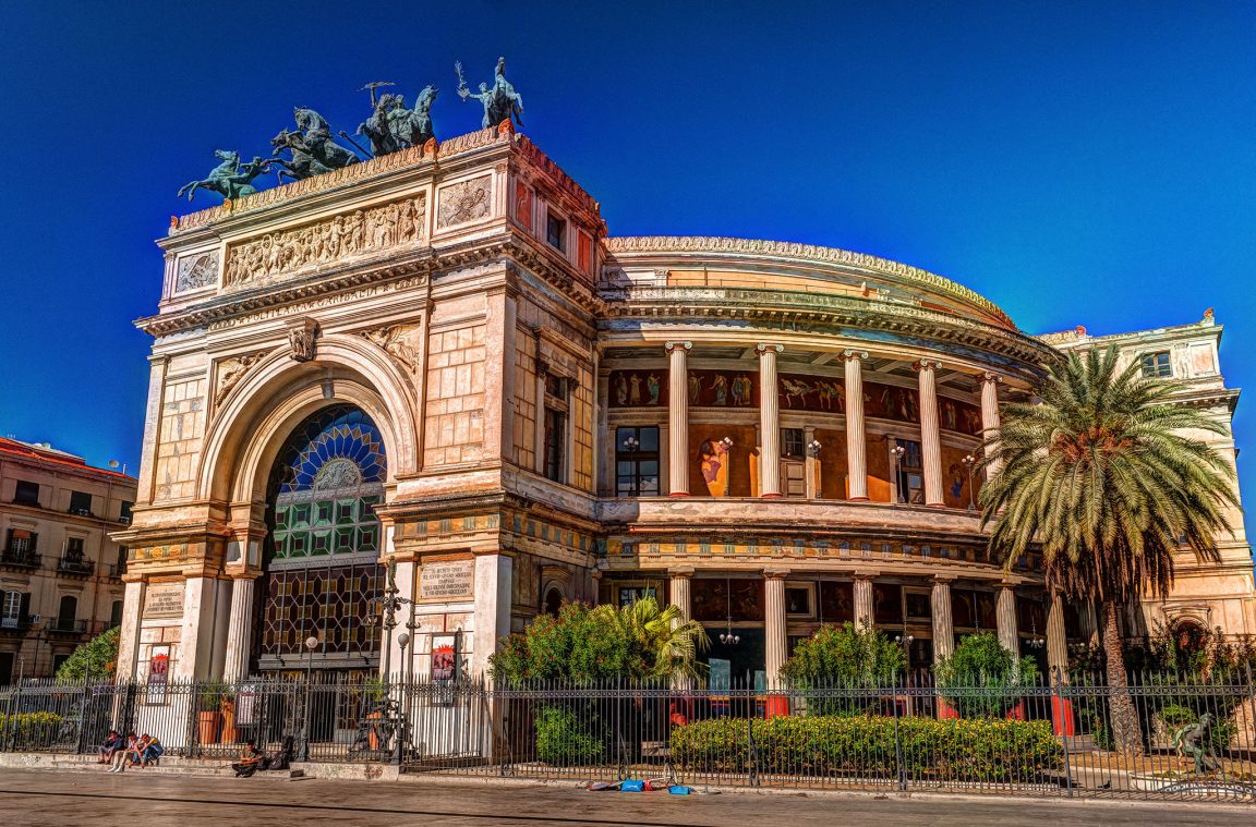 Garibaldi Theater in Palermo