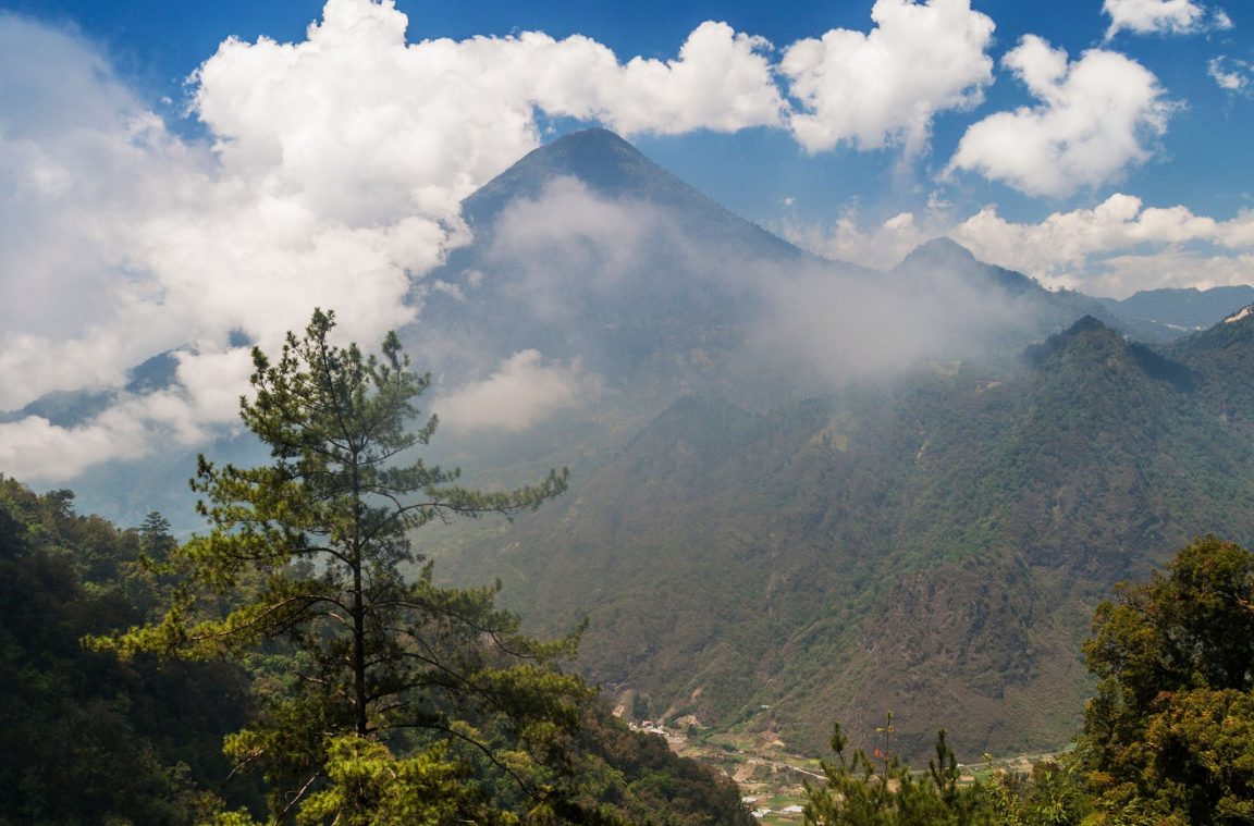 Vulcano di Santa Maria, Guatemala