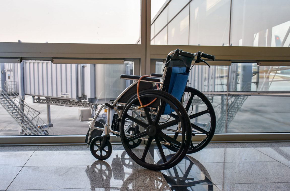 O prezo dos voos para persoas con discapacidade
